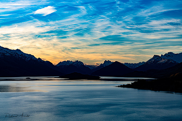 Lake Wakatipu sunset