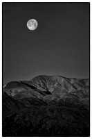 Full Moon Over Death Valley